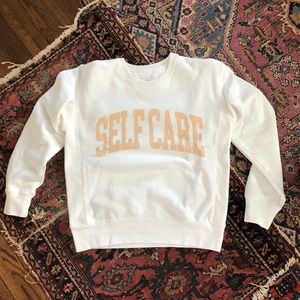 Self care sweatshirt from Chillhouse